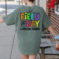 Field Day Yellow Team For Teacher Kids Field Day Games Women's Comfort Colors T-Shirt Back Print Moss Field Day Yellow Team For Teacher Kids Field Day Games Women's Comfort Colors T-Shirt Back Print Moss