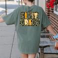 First 1St Grade Camo Camouflage Boy Teacher Back To School Women's Comfort Colors T-Shirt Back Print Moss