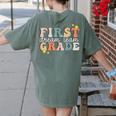 First Grade Dream Team First Day Of 1st Grade Teachers For Men Women Women's Comfort Colors T-Shirt Back Print Moss First Grade Dream Team First Day Of 1st Grade Teachers For Men Women Women's Comfort Colors T-Shirt Back Print Moss