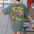 First Grade Zoo Field Trip Squad Matching Teacher Students Women's Comfort Colors T-Shirt Back Print Moss First Grade Zoo Field Trip Squad Matching Teacher Students Women's Comfort Colors T-Shirt Back Print Moss
