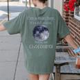Full Moon Teacher Humor For Men Women Girls Kids Women's Comfort Colors T-Shirt Back Print Moss Full Moon Teacher Humor For Men Women Girls Kids Women's Comfort Colors T-Shirt Back Print Moss