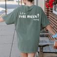 Is It A Full Moon Teachers For Men Women T-Shirt Women's Comfort Colors T-Shirt Back Print Moss Is It A Full Moon Teachers For Men Women T-Shirt Women's Comfort Colors T-Shirt Back Print Moss