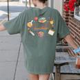 Future Teacher Costume For Kids Women's Comfort Colors T-Shirt Back Print Moss Future Teacher Costume For Kids Women's Comfort Colors T-Shirt Back Print Moss