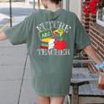 Future Teacher Costume Tee For Men Women Adults And Kids Women's Comfort Colors T-Shirt Back Print Moss Future Teacher Costume Tee For Men Women Adults And Kids Women's Comfort Colors T-Shirt Back Print Moss