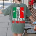 The Golf Of Mexico Golf Player Golf Teacher Golfer For Men Women Women's Comfort Colors T-Shirt Back Print Moss