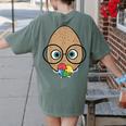 The Good Egg Teacher Halloween Costume Food Group Cute Women's Comfort Colors T-Shirt Back Print Moss The Good Egg Teacher Halloween Costume Food Group Cute Women's Comfort Colors T-Shirt Back Print Moss