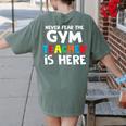Gym Teacher Back To School Teacher Shirts For Men Women Girls Kids Women's Comfort Colors T-Shirt Back Print Moss Gym Teacher Back To School Teacher Shirts For Men Women Girls Kids Women's Comfort Colors T-Shirt Back Print Moss
