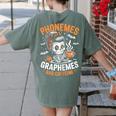 Halloween Skeleton Teacher Phonemes Graphemes Caffeine Lover Women's Comfort Colors T-Shirt Back Print Moss Halloween Skeleton Teacher Phonemes Graphemes Caffeine Lover Women's Comfort Colors T-Shirt Back Print Moss
