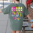 Happy Dot Day 2025 Teacher Kids Girls Colorful Polka Dot Day Women's Comfort Colors T-Shirt Back Print Moss Happy Dot Day 2025 Teacher Kids Girls Colorful Polka Dot Day Women's Comfort Colors T-Shirt Back Print Moss