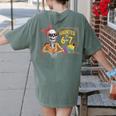 Haunted By 6-7 Teacher Halloween 67 Women's Comfort Colors T-Shirt Back Print Moss Haunted By 6-7 Teacher Halloween 67 Women's Comfort Colors T-Shirt Back Print Moss