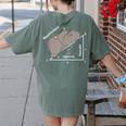 Hippotenuse Hippo Angle Function Hypotenuse Math Teacher Women's Comfort Colors T-Shirt Back Print Moss Hippotenuse Hippo Angle Function Hypotenuse Math Teacher Women's Comfort Colors T-Shirt Back Print Moss