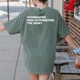 Hyphenated Irony Joke English Grammar Teachers Gag Women's Comfort Colors T-Shirt Back Print Moss Hyphenated Irony Joke English Grammar Teachers Gag Women's Comfort Colors T-Shirt Back Print Moss