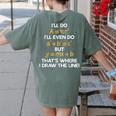 I'Ll Do Math Formula Math Puns For Students Teachers Women's Comfort Colors T-Shirt Back Print Moss I'Ll Do Math Formula Math Puns For Students Teachers Women's Comfort Colors T-Shirt Back Print Moss