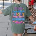 I'M That Substitute Teacher They Told Substitute Teacher Women's Comfort Colors T-Shirt Back Print Moss I'M That Substitute Teacher They Told Substitute Teacher Women's Comfort Colors T-Shirt Back Print Moss