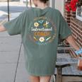 Instructional Coach Back To School Teacher Women's Comfort Colors T-Shirt Back Print Moss Instructional Coach Back To School Teacher Women's Comfort Colors T-Shirt Back Print Moss