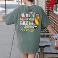 It's Beautiful Day For Learning Teacher Students Girls Boys Women's Comfort Colors T-Shirt Back Print Moss It's Beautiful Day For Learning Teacher Students Girls Boys Women's Comfort Colors T-Shirt Back Print Moss