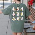 It's A Bootiful Day To Make Music Ghost Teacher Women's Comfort Colors T-Shirt Back Print Moss It's A Bootiful Day To Make Music Ghost Teacher Women's Comfort Colors T-Shirt Back Print Moss