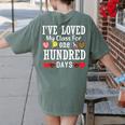 I'Ve Loved My Class For 100 Days Of School 100th Day Teacher Women's Comfort Colors T-Shirt Back Print Moss I'Ve Loved My Class For 100 Days Of School 100th Day Teacher Women's Comfort Colors T-Shirt Back Print Moss