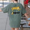 J Is For Jaguar ABC Alphabet T-Shirt For Teachers Students Women's Comfort Colors T-Shirt Back Print Moss J Is For Jaguar ABC Alphabet T-Shirt For Teachers Students Women's Comfort Colors T-Shirt Back Print Moss