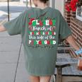 Jolliest Bunch Of Teachers Aides This Side Of The Playground Women's Comfort Colors T-Shirt Back Print Moss Jolliest Bunch Of Teachers Aides This Side Of The Playground Women's Comfort Colors T-Shirt Back Print Moss