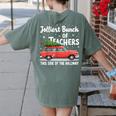 Jolliest Bunch Of Teachers This Side Of The Hallway Xmas PJ Women's Comfort Colors T-Shirt Back Print Moss Jolliest Bunch Of Teachers This Side Of The Hallway Xmas PJ Women's Comfort Colors T-Shirt Back Print Moss