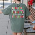 Jolliest Bunch Of Teachers This Side Of The Playground X-Mas Women's Comfort Colors T-Shirt Back Print Moss Jolliest Bunch Of Teachers This Side Of The Playground X-Mas Women's Comfort Colors T-Shirt Back Print Moss