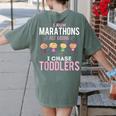 Just Kidding I Chase Toddlers Daycare Provider Nanny Teacher Women's Comfort Colors T-Shirt Back Print Moss Just Kidding I Chase Toddlers Daycare Provider Nanny Teacher Women's Comfort Colors T-Shirt Back Print Moss