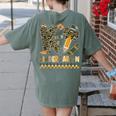 K Is For Kindergarten Teacher Coquette Bow Camo Women's Comfort Colors T-Shirt Back Print Moss K Is For Kindergarten Teacher Coquette Bow Camo Women's Comfort Colors T-Shirt Back Print Moss