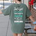 Kindergarten Teacher Shirt Humor Preschool Teacher Women's Comfort Colors T-Shirt Back Print Moss