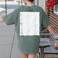 Lined Paper Notebook Halloween Costume For Students Teachers For Men Women Kids Women's Comfort Colors T-Shirt Back Print Moss Lined Paper Notebook Halloween Costume For Students Teachers For Men Women Kids Women's Comfort Colors T-Shirt Back Print Moss