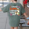 Llama Learning Teachers Students Alpaca Lover Back To School Women's Comfort Colors T-Shirt Back Print Moss Llama Learning Teachers Students Alpaca Lover Back To School Women's Comfort Colors T-Shirt Back Print Moss