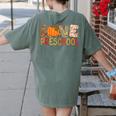Love Preschool Happy Fall Thanksgiving Women Teacher Women's Comfort Colors T-Shirt Back Print Moss Love Preschool Happy Fall Thanksgiving Women Teacher Women's Comfort Colors T-Shirt Back Print Moss
