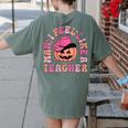 Man I Feel Like a Teacher Women Western Teacher Halloween Women's Comfort Colors T-Shirt Back Print Moss Man I Feel Like a Teacher Women Western Teacher Halloween Women's Comfort Colors T-Shirt Back Print Moss