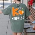 Matching Unity Day Orange Teacher Kindness Antibulliyng 2023 For Men Women Kids Women's Comfort Colors T-Shirt Back Print Moss Matching Unity Day Orange Teacher Kindness Antibulliyng 2023 For Men Women Kids Women's Comfort Colors T-Shirt Back Print Moss