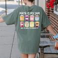 Math Is My Jam And I'm Here To Spread It Math Teacher Women's Comfort Colors T-Shirt Back Print Moss Math Is My Jam And I'm Here To Spread It Math Teacher Women's Comfort Colors T-Shirt Back Print Moss