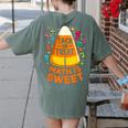 Math Teacher Halloween Costume Trick Or Treat Math Sweet Women's Comfort Colors T-Shirt Back Print Moss Math Teacher Halloween Costume Trick Or Treat Math Sweet Women's Comfort Colors T-Shirt Back Print Moss