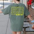 Metaphors Be With You English Teacher Shirts T-Shirt Women's Comfort Colors T-Shirt Back Print Moss