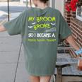 Middle School Teacher Halloween Costume Shirt Lazy Women's Comfort Colors T-Shirt Back Print Moss Middle School Teacher Halloween Costume Shirt Lazy Women's Comfort Colors T-Shirt Back Print Moss