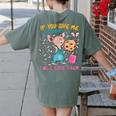 Mouse Teacher If You Give Me A Student I Will Love Them Women's Comfort Colors T-Shirt Back Print Moss Mouse Teacher If You Give Me A Student I Will Love Them Women's Comfort Colors T-Shirt Back Print Moss