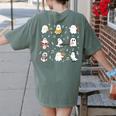 Music Teacher Halloween Music Teacher Education Women's Comfort Colors T-Shirt Back Print Moss Music Teacher Halloween Music Teacher Education Women's Comfort Colors T-Shirt Back Print Moss