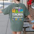 On The Nice List Christmas Math Teacher Women Men Women's Comfort Colors T-Shirt Back Print Moss On The Nice List Christmas Math Teacher Women Men Women's Comfort Colors T-Shirt Back Print Moss