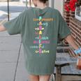 Paraprofessional Teacher Para Sped Ed Parapro Women's Comfort Colors T-Shirt Back Print Moss Paraprofessional Teacher Para Sped Ed Parapro Women's Comfort Colors T-Shirt Back Print Moss