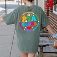 Parents Teacher Association Team Supporter PTA Squad For Men Women Girls Kids Women's Comfort Colors T-Shirt Back Print Moss