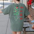 Parts Of a Plant Science For Teachers Kids And Students Women's Comfort Colors T-Shirt Back Print Moss Parts Of a Plant Science For Teachers Kids And Students Women's Comfort Colors T-Shirt Back Print Moss