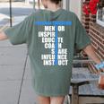 PE Physical Education Teacher For PE Teacher Women's Comfort Colors T-Shirt Back Print Moss PE Physical Education Teacher For PE Teacher Women's Comfort Colors T-Shirt Back Print Moss