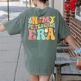 In My Physical Education Era PE Teacher Women Men Women's Comfort Colors T-Shirt Back Print Moss In My Physical Education Era PE Teacher Women Men Women's Comfort Colors T-Shirt Back Print Moss