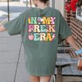 In My Pre-K Era Girl Back To School Cute PreSchool Teacher Women's Comfort Colors T-Shirt Back Print Moss In My Pre-K Era Girl Back To School Cute PreSchool Teacher Women's Comfort Colors T-Shirt Back Print Moss