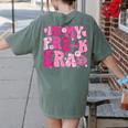 In My Pre-K Era Teachers Women Back To School Kids Girls Women's Comfort Colors T-Shirt Back Print Moss In My Pre-K Era Teachers Women Back To School Kids Girls Women's Comfort Colors T-Shirt Back Print Moss