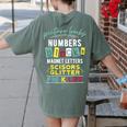 Pre-K Life Preschool Teacher Tees Men Women T-Shirt Women's Comfort Colors T-Shirt Back Print Moss