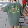 Progress Over Perfection Frog Back To School Teacher Women's Comfort Colors T-Shirt Back Print Moss Progress Over Perfection Frog Back To School Teacher Women's Comfort Colors T-Shirt Back Print Moss